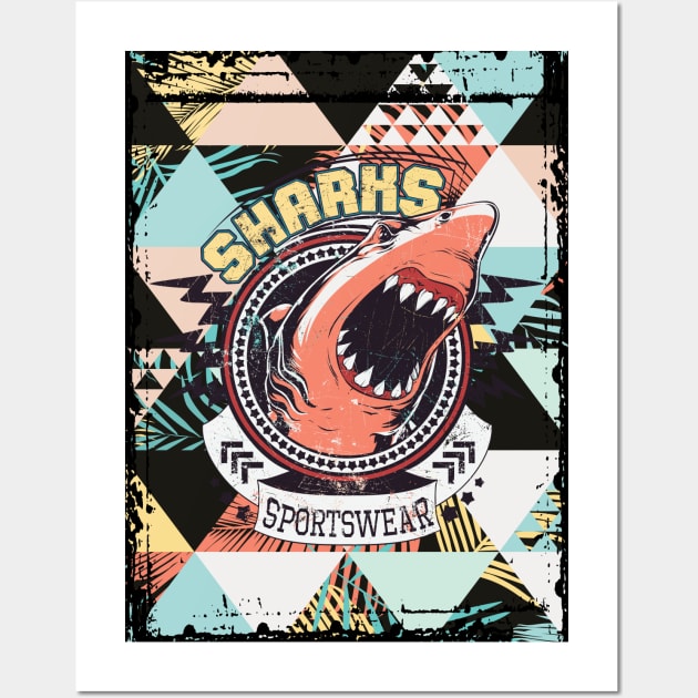 Jaws Wall Art by PrintstaBee